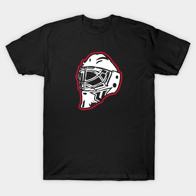 Vortek Goalie Helmet T-Shirt by VortekDesign